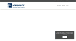 Desktop Screenshot of data-mining-cup.com
